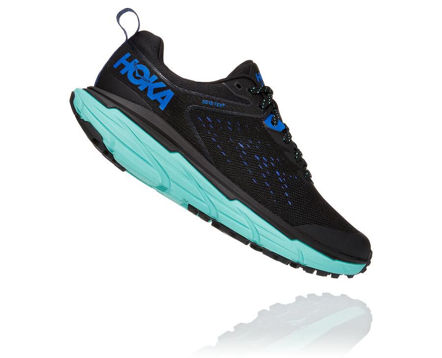 Hoka One One Trail Schoenen Dames - Challenger Atr 6 Gore-Tex - Zwart - WH1658074